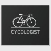Papier Cadeau Je Fais Toujours Du Cyclisme Le Matin Pour Être En (Plat)