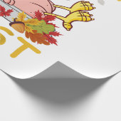 Papier Cadeau Je l'aime humide drôle de dinde comme le dîner de (Coin)