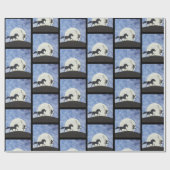 Papier Cadeau "Je Les Ai Vu Une Nuit !" (Plat)