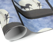 Papier Cadeau "Je Les Ai Vu Une Nuit !" (Coin rond)