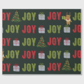 Papier Cadeau Je Me Sens Joie (Plat)