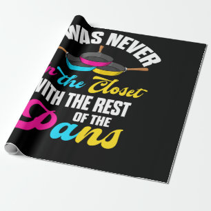 Papier Cadeau Je N'Ai Jamais Été Dans Le Closet Du Cupboard LGBT