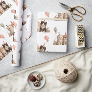 Papier Cadeau Je n'aime pas ma fête d'anniversaire