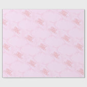 Papier Cadeau Je ne chasse pas, j'attire (Plat)