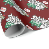Papier Cadeau Je Ne Me Conforme Pas (Coin rond)