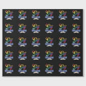 Papier Cadeau "Je ne suis pas gay, mais mon ami" (Plat)