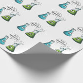 Papier Cadeau Je pense que vous surréagissez à la science Nerd a (Coin)