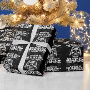 Papier Cadeau Je Pourrais Être Le Mouton Noir De La Famille