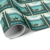 Papier Cadeau Je Préférerais Me Rendre (Coin rond)