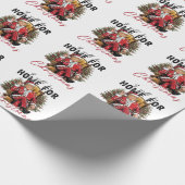 Papier Cadeau Je serai à la maison pour le jour de l'Inaguration (Coin)