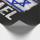 Papier Cadeau Je suis avec Israël (Coin)