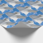 Papier Cadeau Je Suis Ici (Coin)