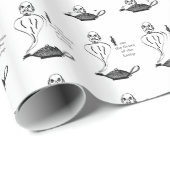 Papier Cadeau Je suis le génie (Coin rond)