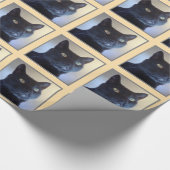 Papier Cadeau Je suis motif de chat (Coin)