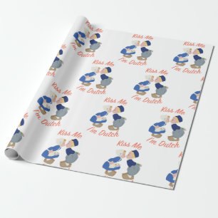 Papier Cadeau Je suis néerlandais