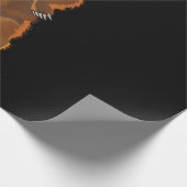 Papier Cadeau Je suis un ours grizzli et Brown (Coin)