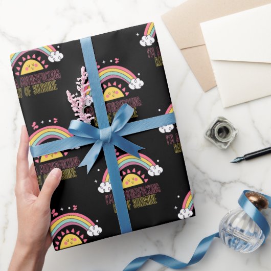 Papier Cadeau Je suis une Mère * Rayon de Sunshine Ensemble de s (Cadeaux)
