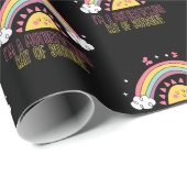 Papier Cadeau Je suis une Mère * Rayon de Sunshine Ensemble de s (Coin rond)