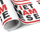 PAPIER CADEAU JE SUIS VIETNAMAIS (Coin rond)