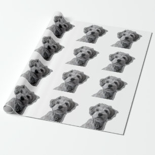 Papier Cadeau Je suis VIP : Très important Chien, chien mignon