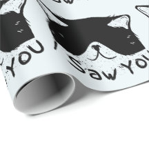 Je T'ai Vu Chat Drôle | Chat Noir | Mème de Chat M