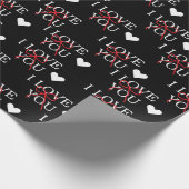 Papier Cadeau Je t'aime (Coin)