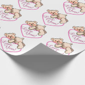 Papier Cadeau Je T'Aime ! (Coin)