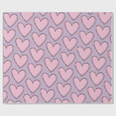Papier Cadeau - Je t'aime ! (Plat)