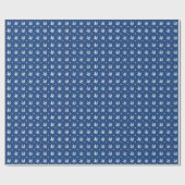 Papier Cadeau Je T'Aime, Bleu (Plat)