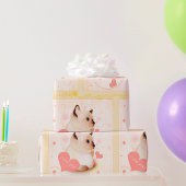 Papier Cadeau Je T'Aime Chat