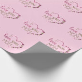 Papier Cadeau Je t'aime Maman Design (Coin)