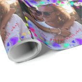 Papier Cadeau Je t'aime, peu importe (Coin rond)