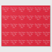 Papier Cadeau Je t'aime plus (Plat)
