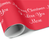 Papier Cadeau Je t'aime plus (Coin rond)