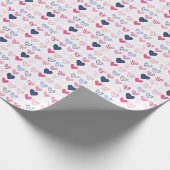 Papier Cadeau Je t'aime tellement mon amour (Coin)