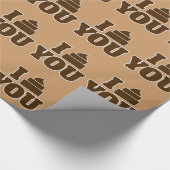 Papier Cadeau Je te fais tomber (Coin)