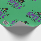 Papier Cadeau Je vais te mettre un sort (Coin)