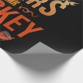 Papier Cadeau Je Veux Juste Fumer Cigars Boire Whiskey Relax (Coin)