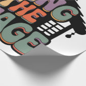 Papier Cadeau Je viens à la maison de campagne (Coin)