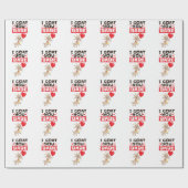 Papier Cadeau Je vous chante Babe Amoureux des animaux de la Sai (Plat)