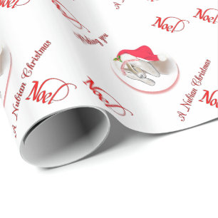 Papier Cadeau Je Vous Souhaite Un Papier Nubien D'Enveloppement 