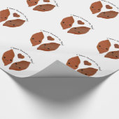 Papier Cadeau Je Yam Sweet on You Sweet Potatoes (Coin)