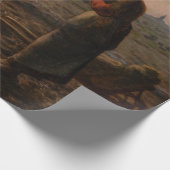 Papier Cadeau Jean-François Millet - L'Angelus (Coin)