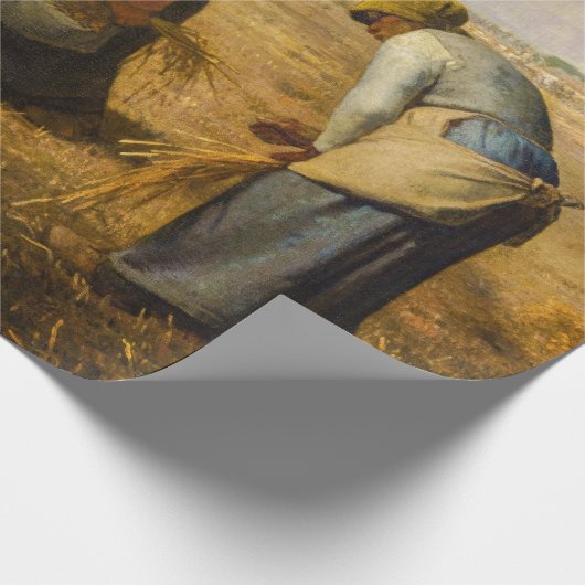 Papier Cadeau Jean-François Millet - Les Gleaners (Coin)