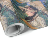 Papier Cadeau Jeanne (Printemps) Par Édouard Manet (Coin rond)
