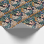 Papier Cadeau Jeanne (Printemps)  par Édouard Manet (Coin)