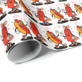 Papier Cadeau J'Écris Sur Des Épouses Juteuses Humour Adulte Amu (Coin rond)