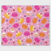 Papier Cadeau Jellies sucrées (Plat)