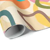 Papier Cadeau Jelly Carrés (Coin rond)