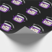 Papier Cadeau Jelly-llujah Funny Jelly Pun Dark BG (Coin)